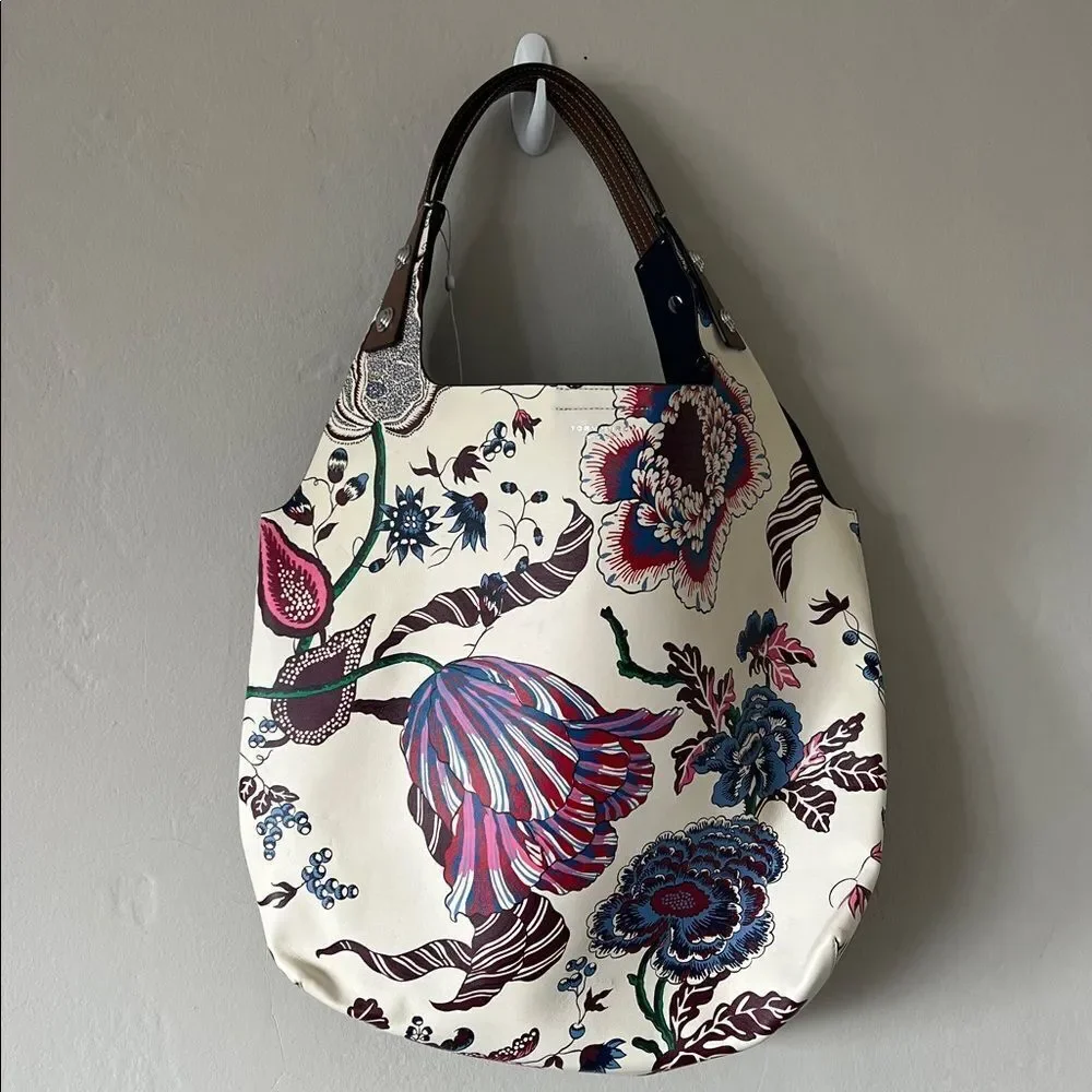 NWOT Tory Burch Rory Printed Tote in 